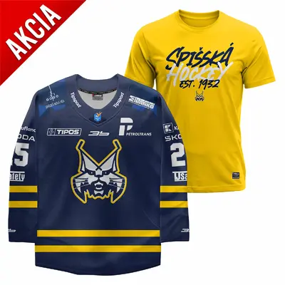 Vianočná akcia 2025 - Dres HK Spišská Nová Ves + tričko