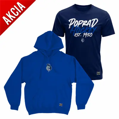 Vianočná akcia 2025 - Mikina + tričko HK Poprad