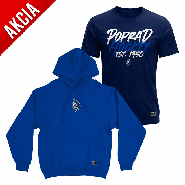 Vianočná akcia 2025 - Mikina + tričko HK Poprad