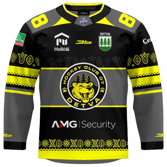 Dres HC 07 Detva replika 25/26 tmavý