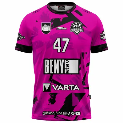 Hádzanársky dres HK Bojnice 25/26 ružový - Movember