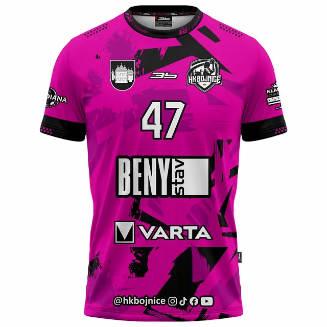 Hádzanársky dres HK Bojnice 25/26 ružový - Movember