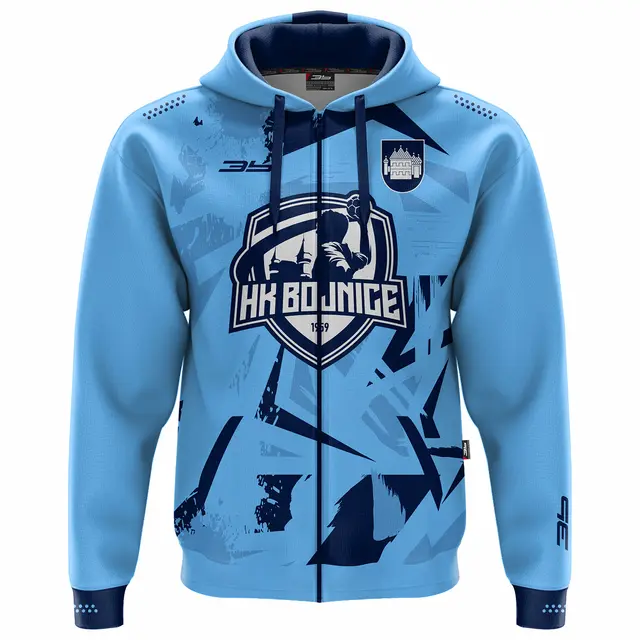 Tepláková mikina so zipsom HK Bojnice 2602 Movember