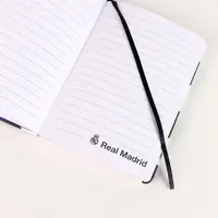 A5 polstrovaný zošit Real Madrid – futbalový dizajn,  2700002047