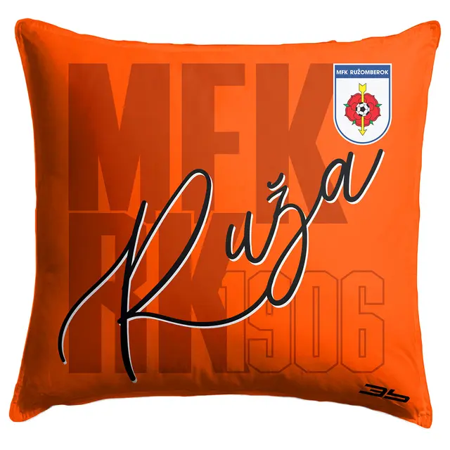 Obojstranný dekoračný vankúš MFK Ružomberok 2601