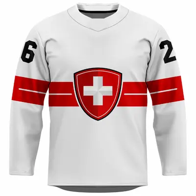 Fan hokejový dres Švajčiarsko 2601
