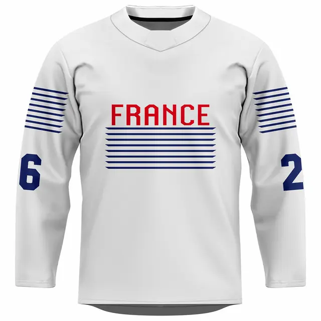 Fan hokejový dres Francúzsko 2601