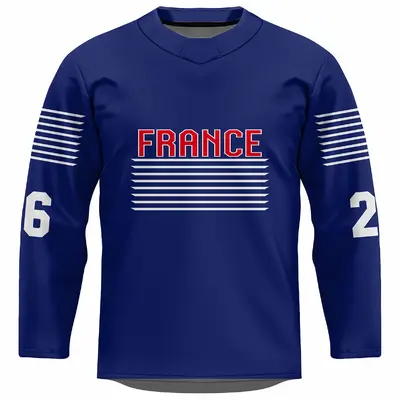 Fan hokejový dres Francúzsko 2602