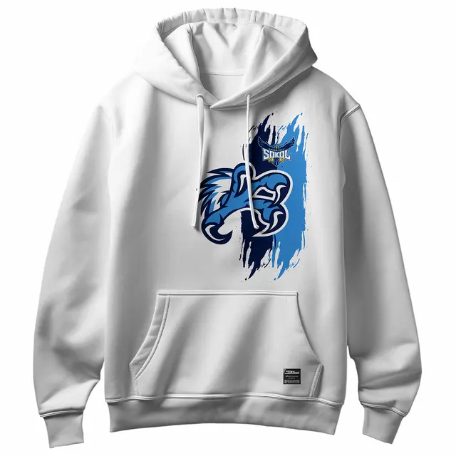 Bavlnená mikina s kapucňou HK´18 Karpatský Sokol 2602