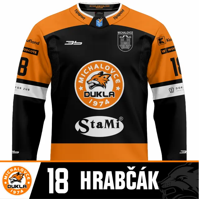 Tmavý dres 25/26 - Samuel Hrabčák - 18