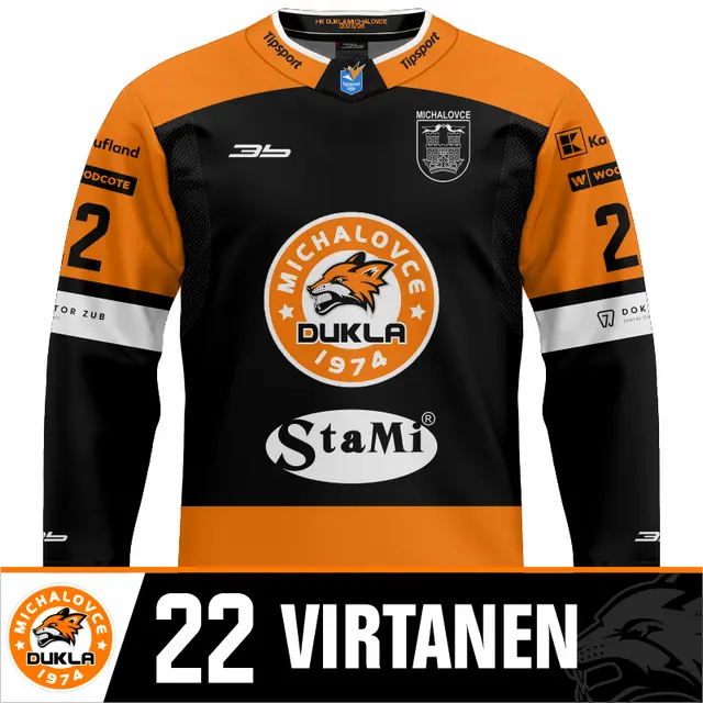 Tmavý dres 25/26 - Jake Virtanen - 22