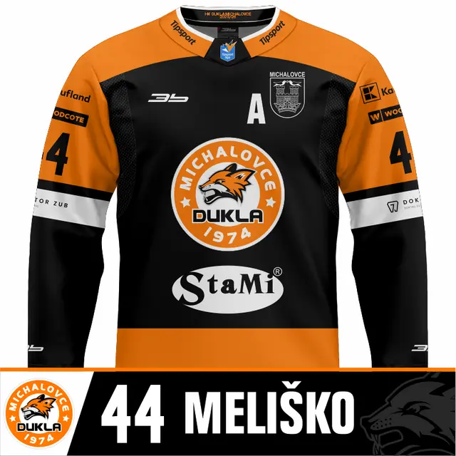 Tmavý dres 25/26 - Jakub Meliško - 44