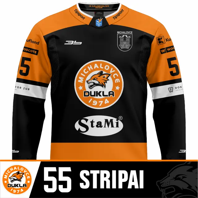 Tmavý dres 25/26 - Adam Stripai - 55