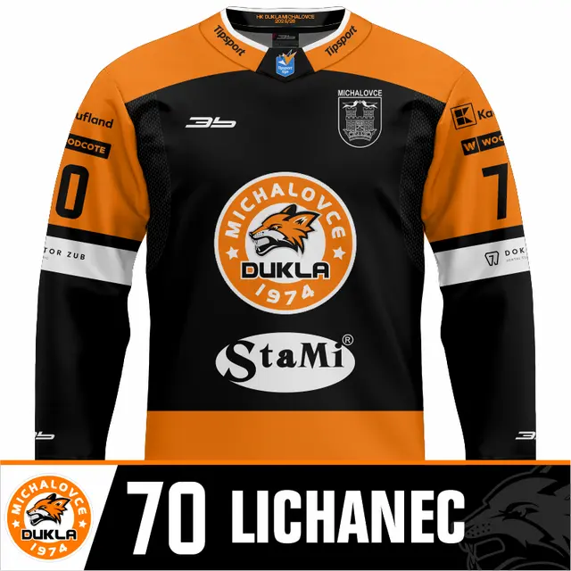 Tmavý dres 25/26 - Peter Lichanec - 70