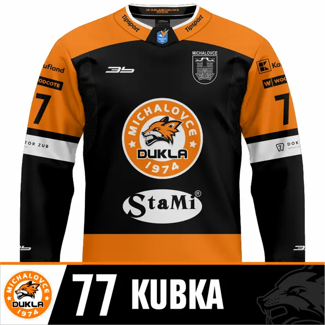Tmavý dres 25/26 - Branislav Kubka - 77