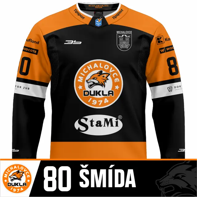 Tmavý dres 25/26 - Sebastián Šmída - 80