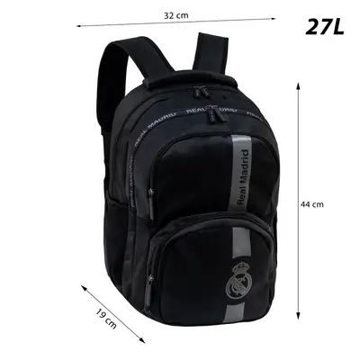 Študentský batoh Real Madrid Black, AB200, 502026059