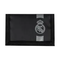 Peňaženka Real Madrid Black – textilná peňaženka na suchý zips, 504026004