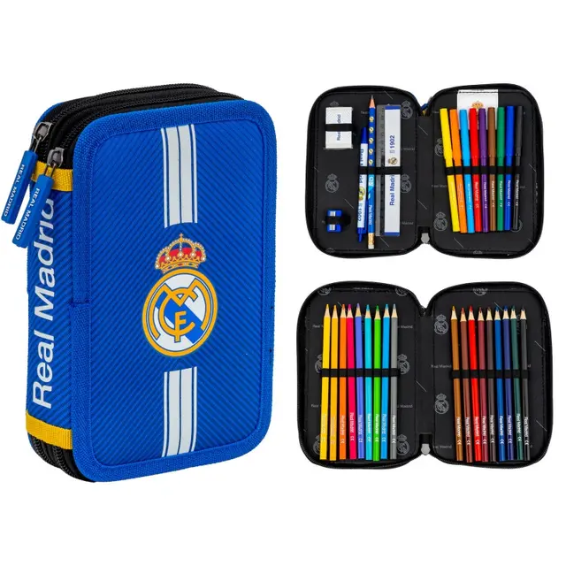 Dvojposchodový peračník s náplňou Real Madrid Young, AC21, 503026076