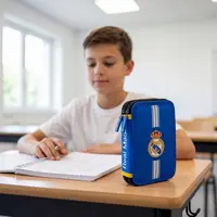 Dvojposchodový peračník s náplňou Real Madrid Young, AC21, 503026076