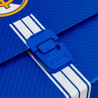Školský kufrík s rúčkou A4 Real Madrid XL – 9 cm, 108026004