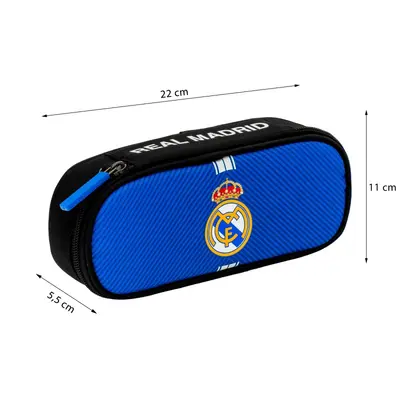Jednokomorový peračník Real Madrid Young AC6 - školské puzdro, 503026077