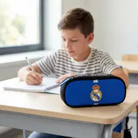 Jednokomorový peračník Real Madrid Young AC6 - školské puzdro, 503026077