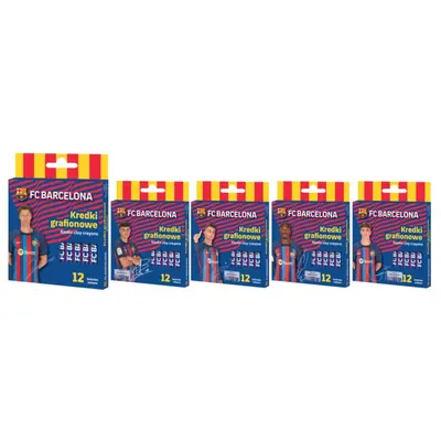 Bezdrevé farbičky FC Barcelona - 12 farieb, 316023050