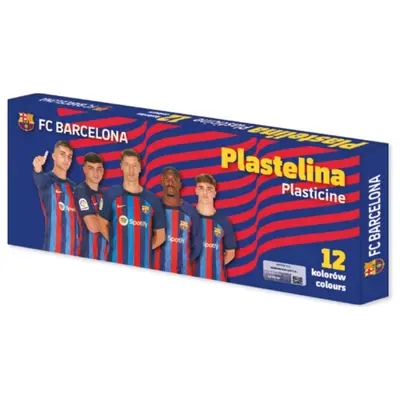 Školská plastelína FC Barcelona - 12 farieb, 303123050