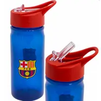 Detská fľaša so slamkou FC Barcelona – 450 ml, 511025014