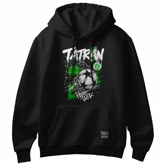 Bavlnená mikina s kapucňou FC Tatran Prešov 2702c