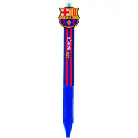 Gumovacie klik pero FC Barcelona - 0,5 mm, modré, 1ks, stojan, 201023051
