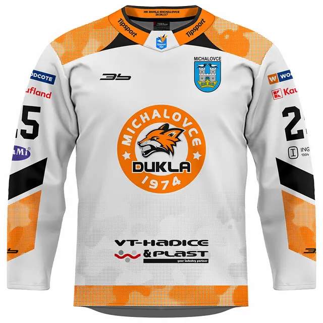 Dres HK Dukla Michalovce replika 26/27 svetlý