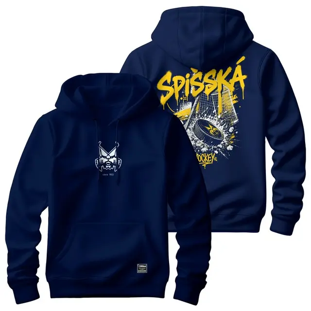 Bavlnená mikina s kapucňou HK SNV 2702n