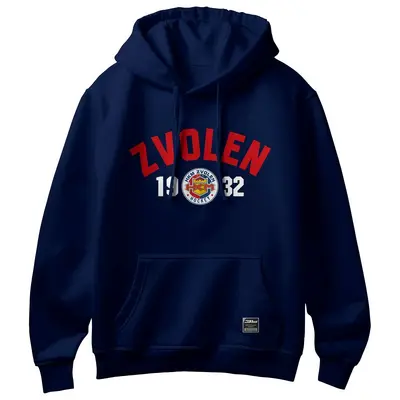 Bavlnená mikina s kapucňou HKM Zvolen 2701n