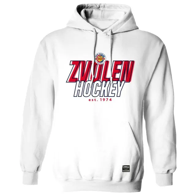 Bavlnená mikina s kapucňou HKM Zvolen 2703b