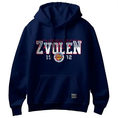 Bavlnená mikina s kapucňou HKM Zvolen 2704n