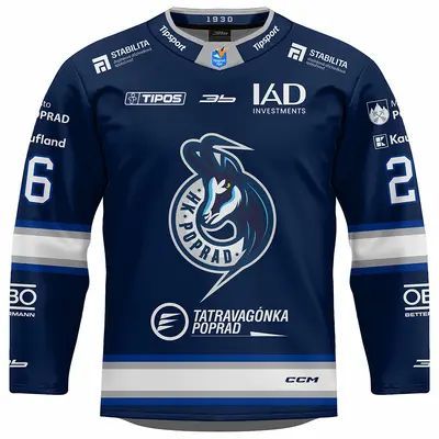 Dres HK Poprad replika 26/27 tmavý