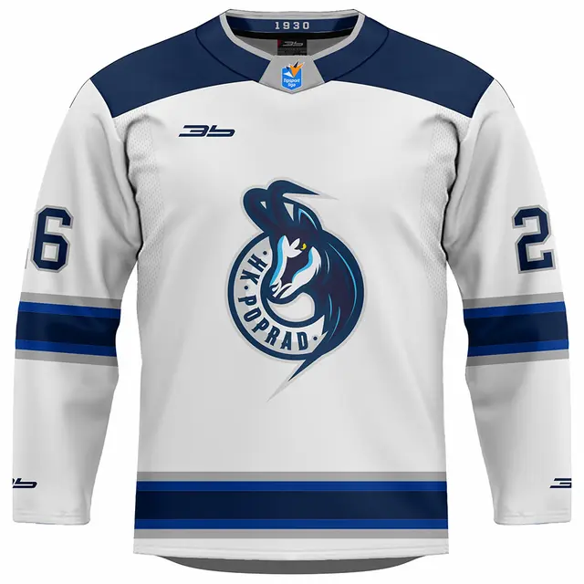 Dres HK Poprad AUTHENTIC 26/27 svetlý bez reklám
