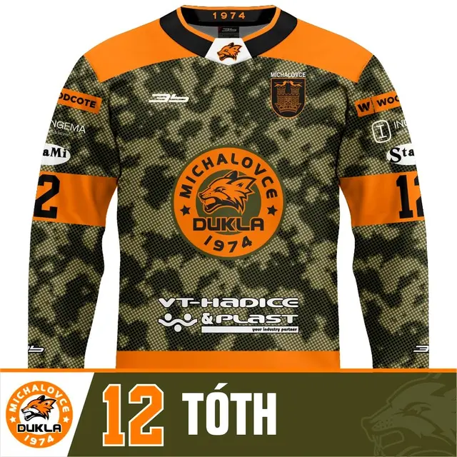 Prípravný dres 26/27 - Denis Tóth - 12