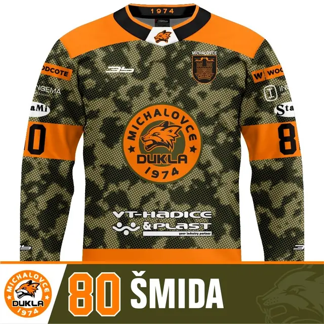 Prípravný dres 26/27 - Sebastián Šmida - 80