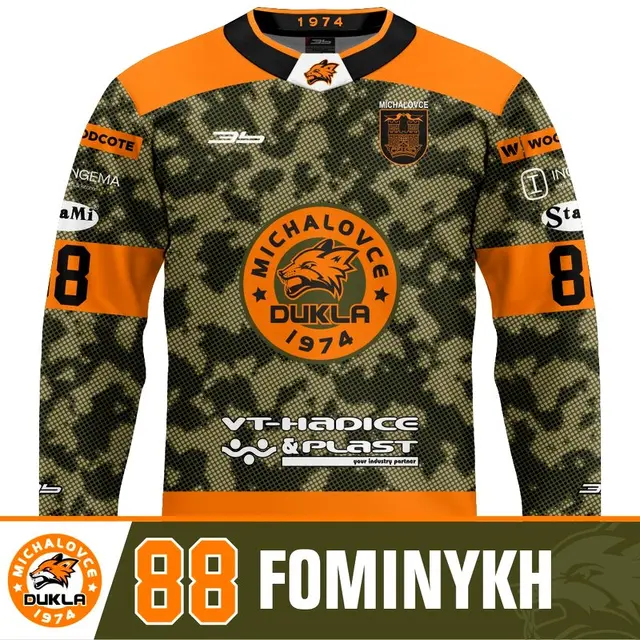 Prípravný dres 26/27 - Daniil Fominykh - 88