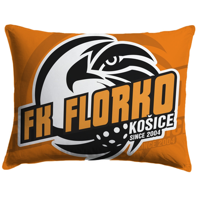 Obojstranný dekoračný vankúš FK Florko Košice
