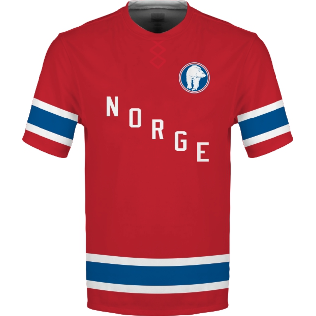 Sublimované tričko Nórsko vz. 2