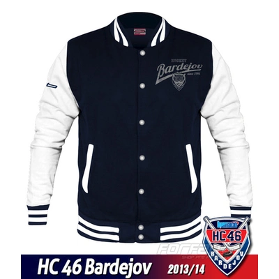 Univerzitná bunda HC 46 Bardejov 2013/14 - retro