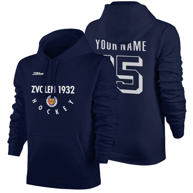 Bavlnená mikina s kapucňou HKM Zvolen 1418