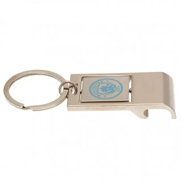 Prívesok na kľúče + otvárač MANCHESTER CITY Bottle Opener Keyring