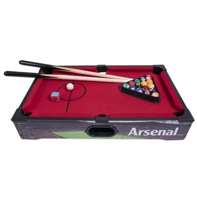 ARSENAL F.C. stolný biliard 20 inch Pool Table