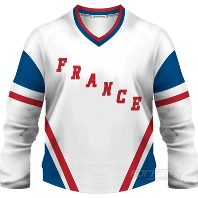 Francúzsko - fanúšikovský dres,  biela verzia