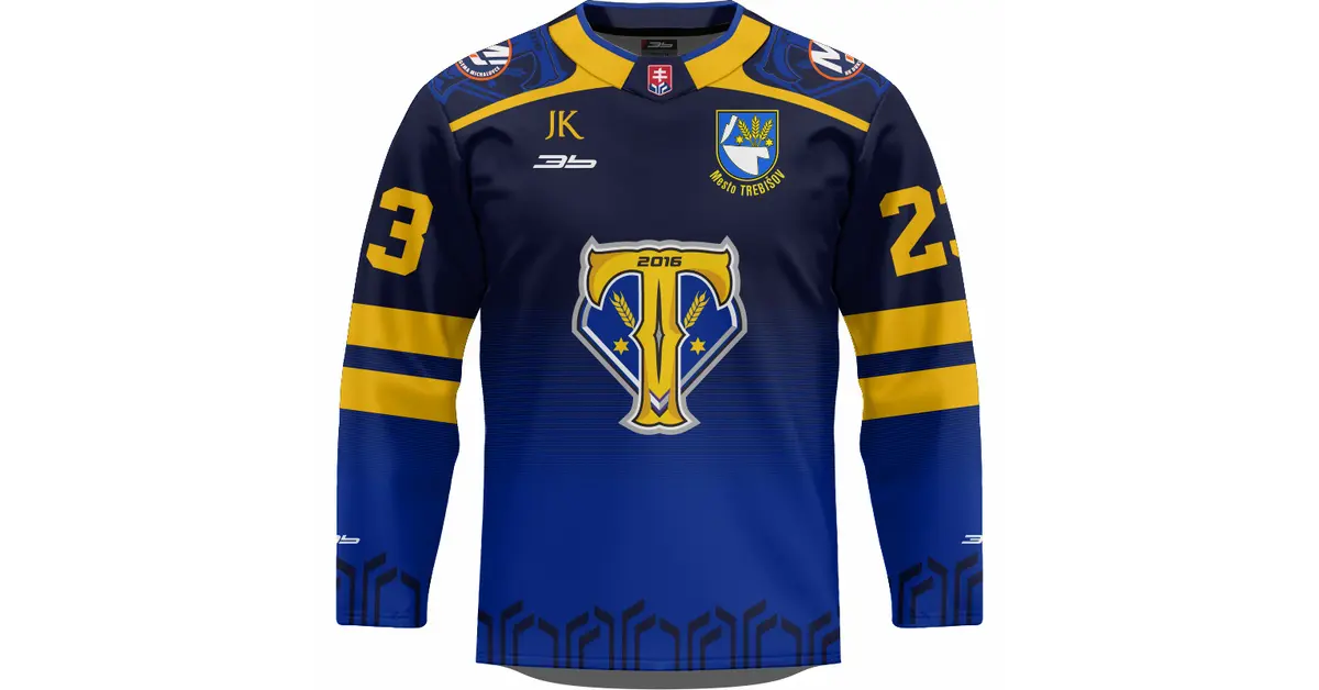 Dres HK 2016 Trebišov 2023/24 Replika tmavý bez reklám